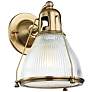 Hudson Valley Haverhill 10" High Aged Brass Wall Sconce
