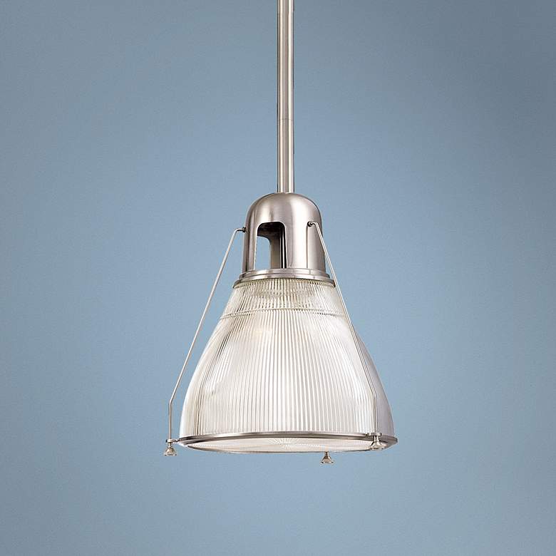 Image 1 Hudson Valley Haverhill 12" Wide Satin Nickel Pendant