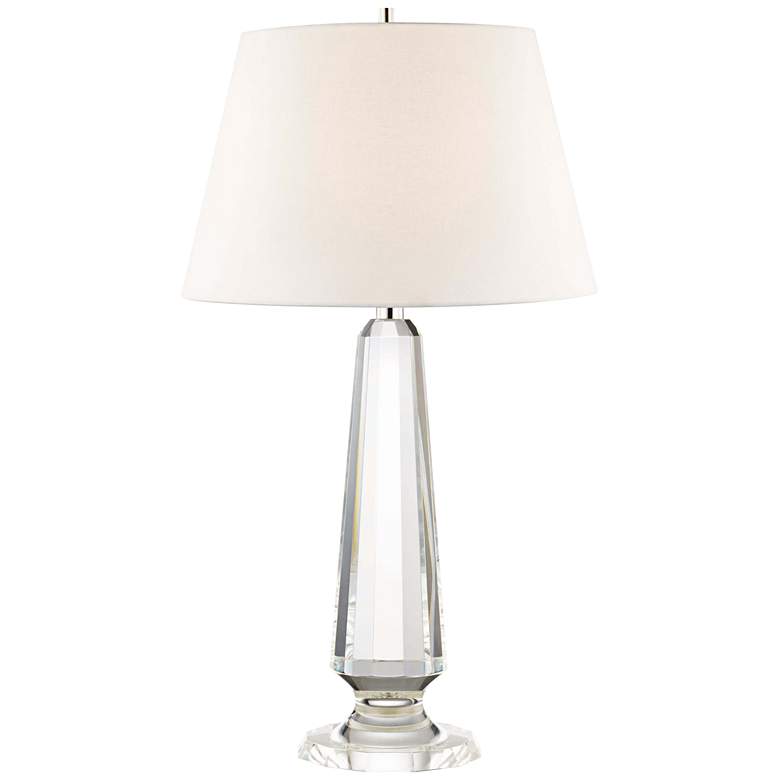 Image 1 Hudson Valley Hazlitt Clear Crystal Table Lamp
