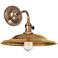 Hudson Valley Heirloom 8 1/2" High Aged Brass Wall Sconce