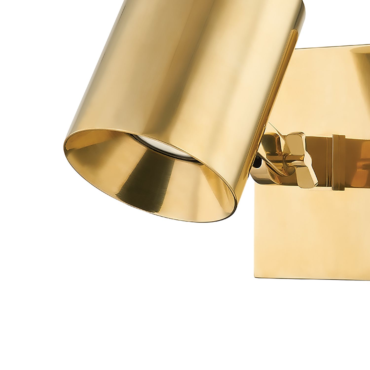 Image 3 Hudson Valley Highgrove 4.75 In. Brass 1 Light Sconce more views