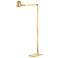 Hudson Valley Highgrove 54 1/2" Adjustable Modern Brass Floor Lamp