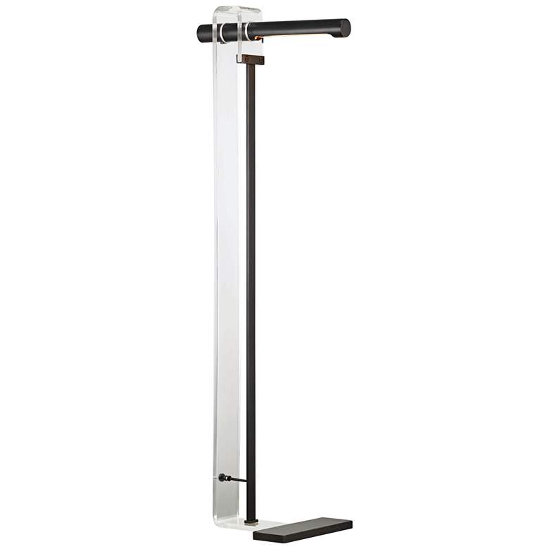Image 1 Hudson Valley Hillcrest Clear and Old Bronze Floor Lamp