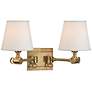 Hudson Valley Hillsdale 18" Wide Aged Brass Wall Sconce