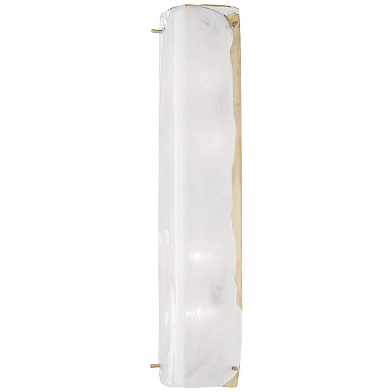 Image 1 Hudson Valley Hines 26" High Aged Brass Wall Sconce