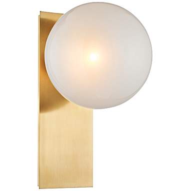 Hudson Valley Hinsdale 12 3/4"H Aged Brass Wall Sconce