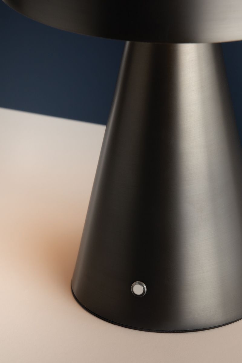 Image 4 Hudson Valley Hopkinton Rechargeable Table Lamp 8.75 Inch In Bronze more views