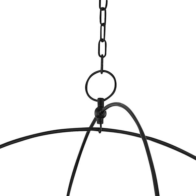 Image 3 Hudson Valley Howell 47" Wide Aged Iron 20-Light Chandelier more views