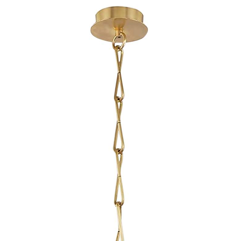 Image 4 Hudson Valley Huntington 60" Wide Old Bronze LED Chandelier more views