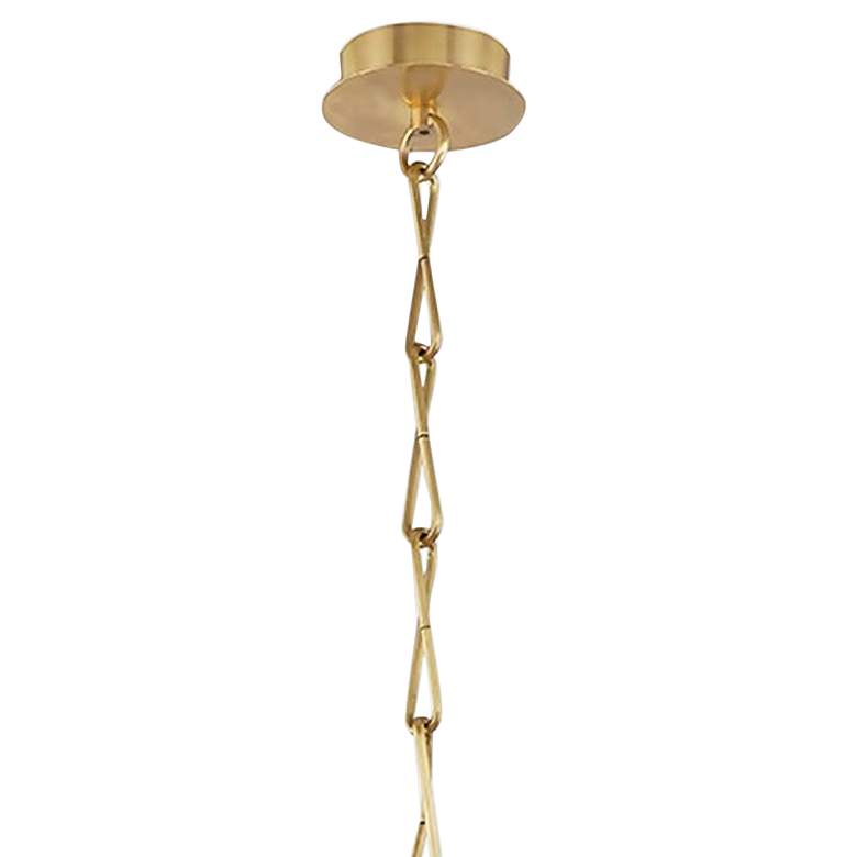 Image 4 Hudson Valley Huntington 60 inch Wide Old Bronze LED Chandelier more views