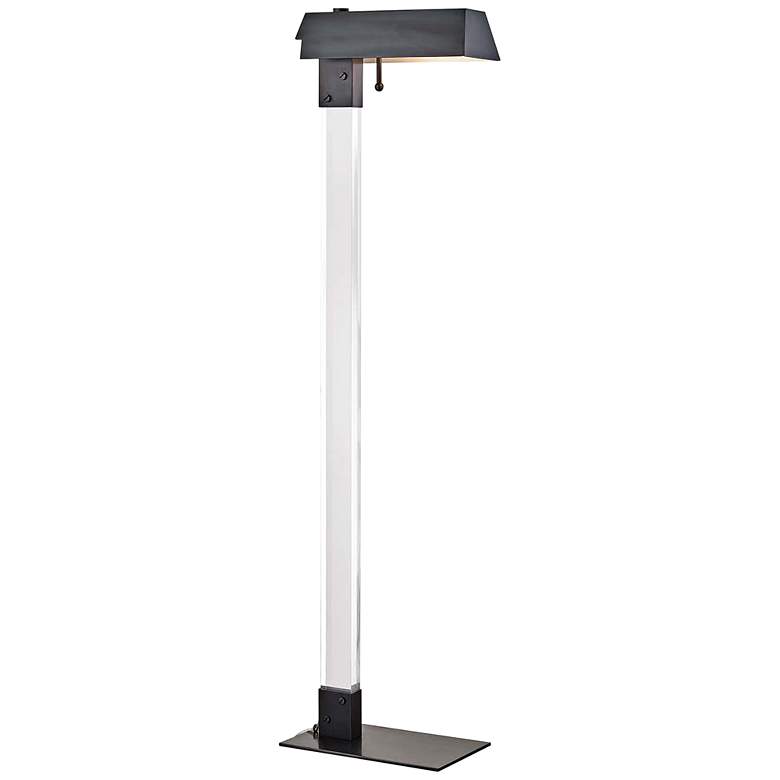 Image 1 Hudson Valley Hunts Point Old Bronze Floor Lamp