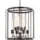 Hudson Valley Hyde Park 22" Wide Old Bronze Pendant Light