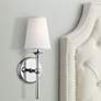 Hudson Valley Islip 14 3/4" High Polished Nickel Wall Sconce