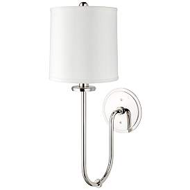 Image1 of Hudson Valley Jericho 20 1/2"H Polished Nickel Wall Sconce