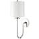 Hudson Valley Jericho 20 1/2"H Polished Nickel Wall Sconce