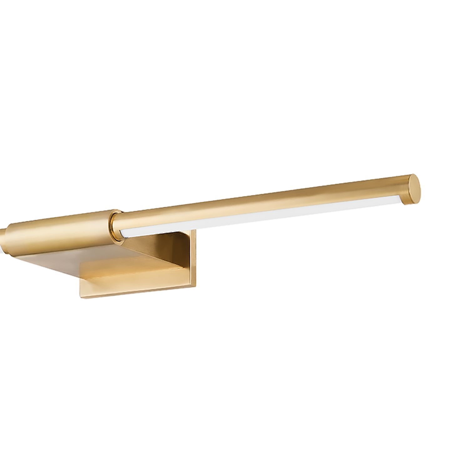 Image 2 Hudson Valley Jerome 30" Wide Aged Brass Modern LED Picture Light more views