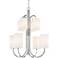 Hudson Valley Junius 28 1/2" Wide Nickel Chandelier