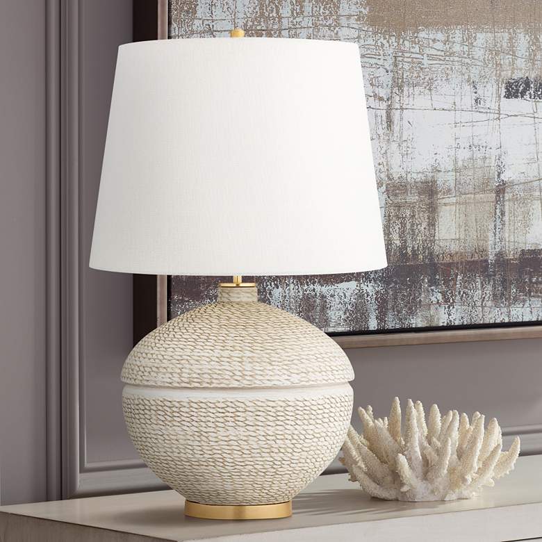 Image 1 Hudson Valley Katonah Gold Steel Accent Table Lamp