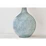 2_Hudson Valley Kearny 19" High Seaglass Blue Ceramic Table Lamp more views