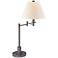 Hudson Valley Kennett Old Bronze Swing Arm Table Lamp