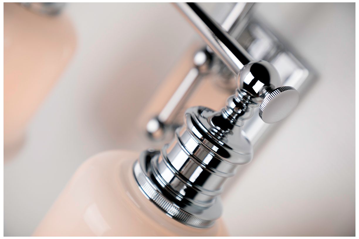 Hudson Valley Keswick 13 1/2" Wide Chrome 2-Light Bath Light