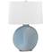 Hudson Valley Kimball 29" High Gray Ceramic Table Lamp