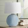 1_Hudson Valley Kimball 29" High Gray Ceramic Table Lamp