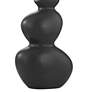 Hudson Valley Kingsley Satin Black Ceramic Table Lamp