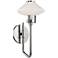 Hudson Valley Knowles 12 3/4"H Nickel LED Wall Sconce