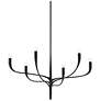 1_Hudson Valley Labra 36 3/4"W Aged Iron 6-Light Chandelier
