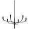 Hudson Valley Labra 36 3/4"W Aged Iron 6-Light Chandelier