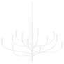 Hudson Valley Labra 52 1/4" Wide White Plaster 12-Light Chandelier