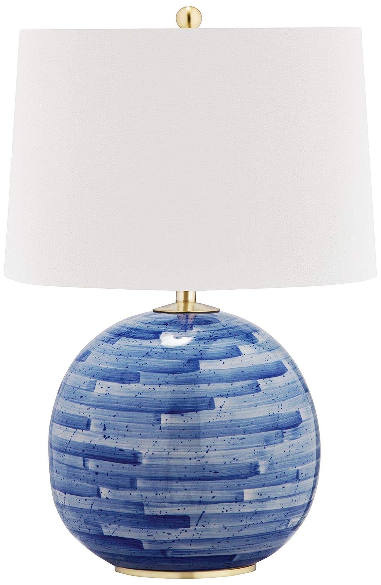 blue lamp table