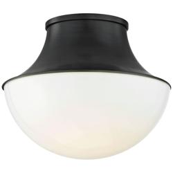 Hudson Valley Lettie 10 3/4" Wide Bronze LED Ceiling Light