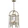 Hudson Valley Lewis 13" Wide Aged Brass Pendant