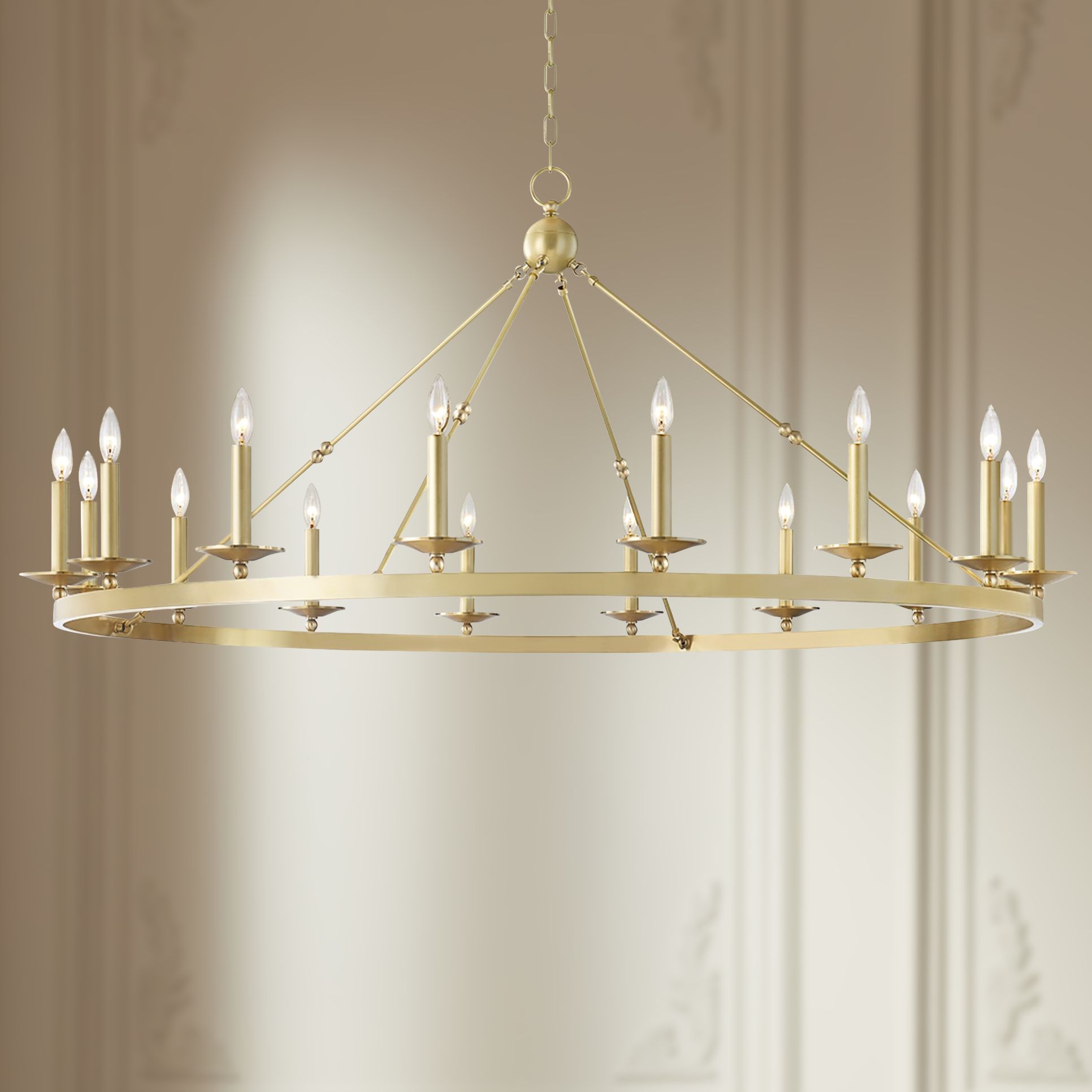 Hudson Valley Lighting Allendale Brass - Antique Brass Collection