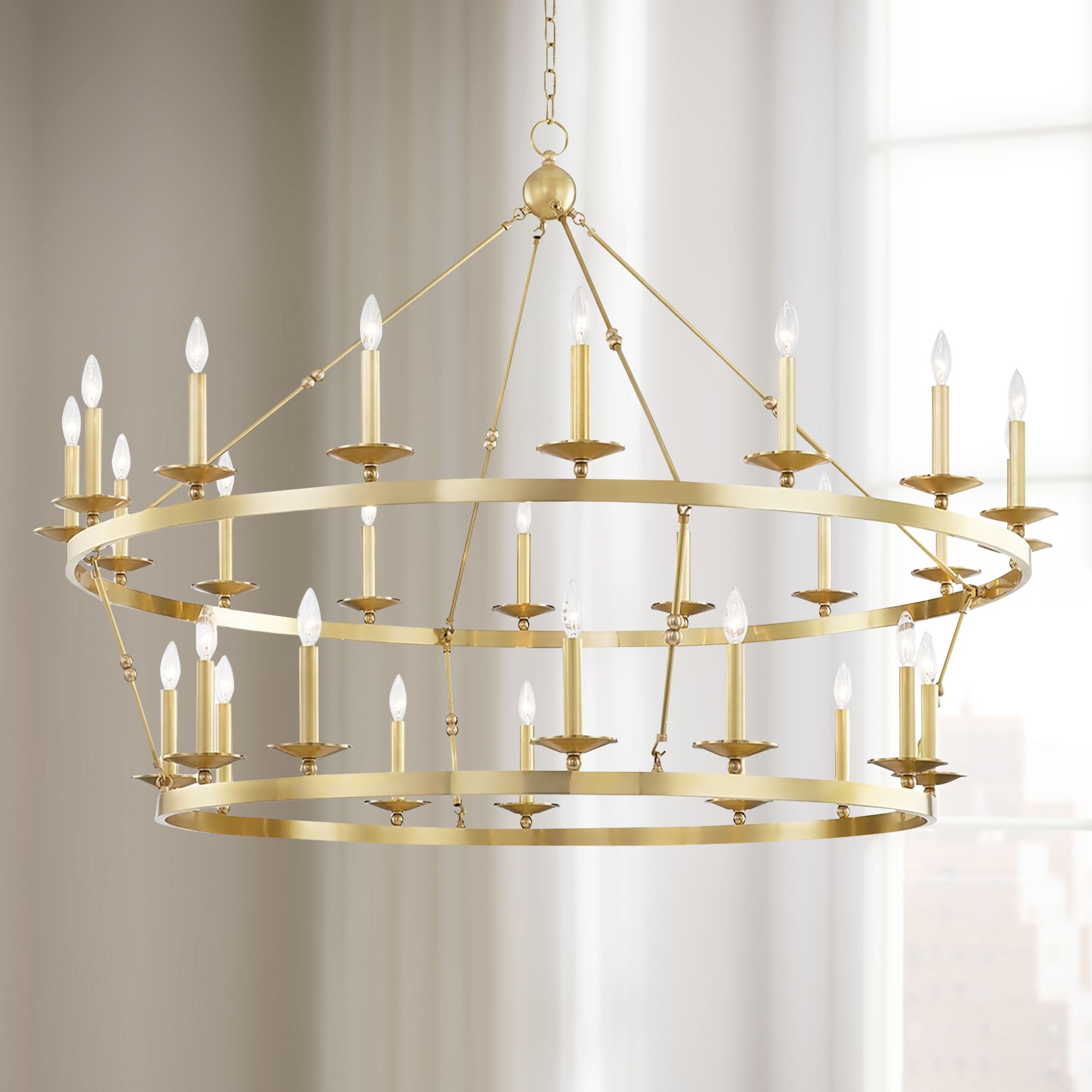 Hudson Valley Lighting Allendale Brass - Antique Brass Collection