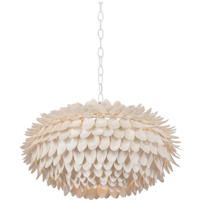 Image 2 Hudson Valley Lighting Alsen Pendant White Plaster