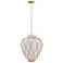 Hudson Valley Lighting Apple Valley Pendant Aged Brass