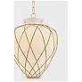 Hudson Valley Lighting Apple Valley Pendant Aged Brass