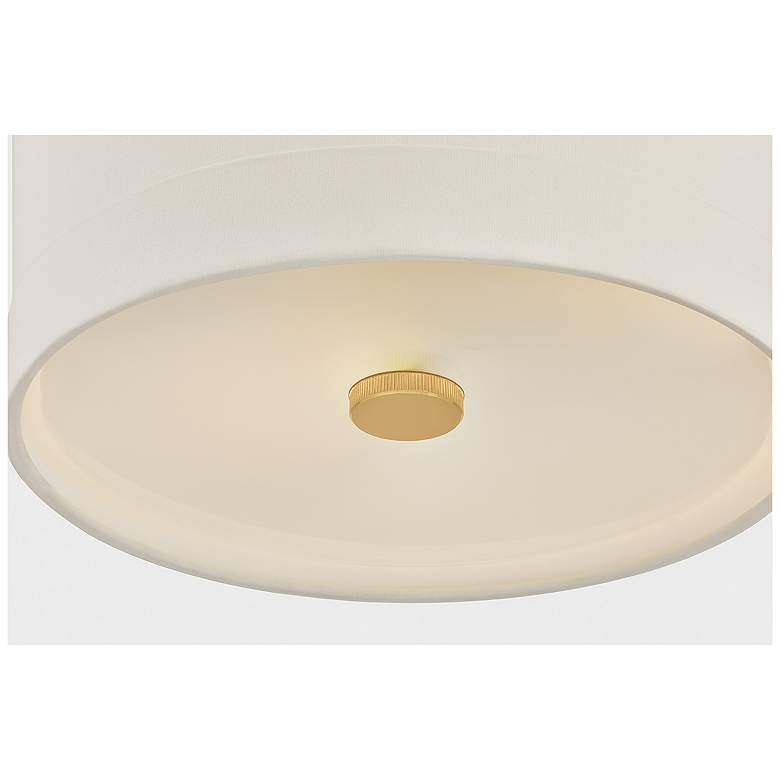 Image 5 Hudson Valley Lighting Ashland Flush Mount Aged Brass more views