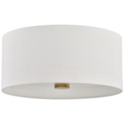 Hudson Valley Lighting Ashland Flush Mount Aged Brass