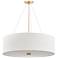 Hudson Valley Lighting Ashland Pendant Aged Brass