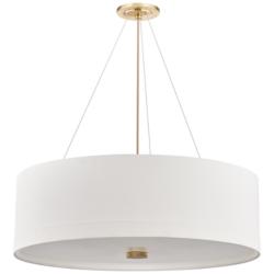 Hudson Valley Lighting Ashland Pendant Aged Brass