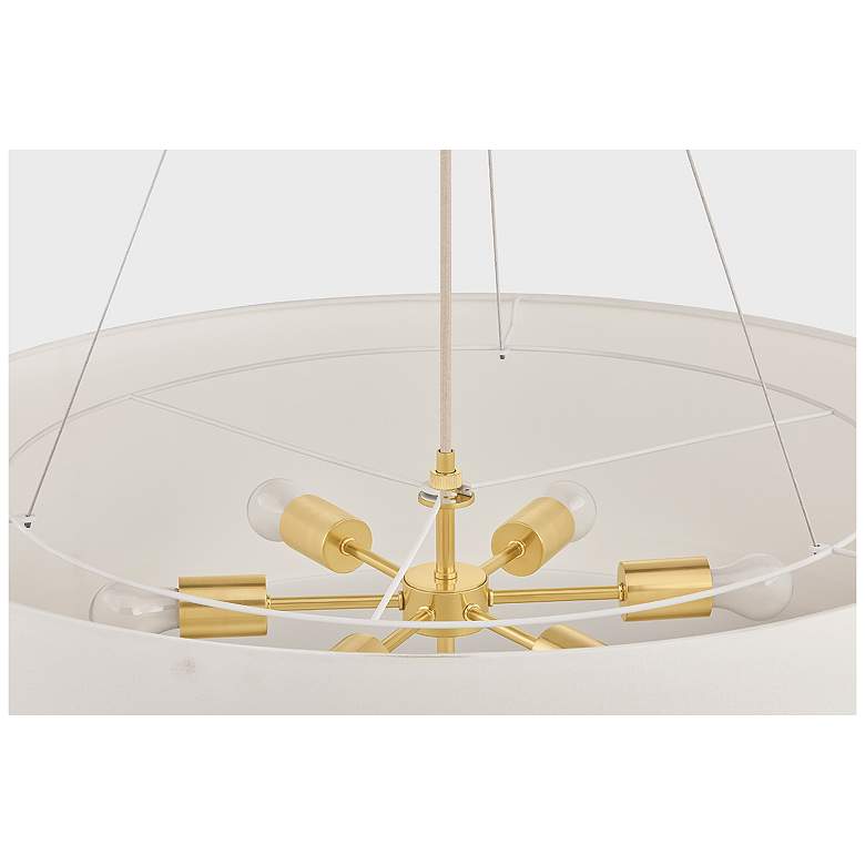 Image 4 Hudson Valley Lighting Ashland Pendant Aged Brass more views