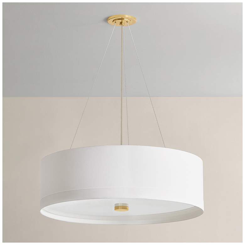 Image 5 Hudson Valley Lighting Ashland Pendant Aged Brass more views