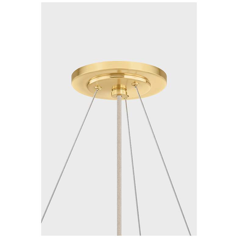 Image 7 Hudson Valley Lighting Ashland Pendant Aged Brass more views