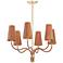 Hudson Valley Lighting Atwood Chandelier Aged Brass