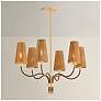 1_Hudson Valley Lighting Atwood Chandelier Aged Brass