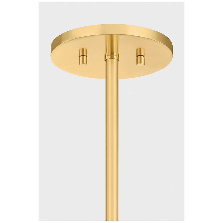 Image 7 Hudson Valley Lighting Atwood Chandelier Aged Brass more views